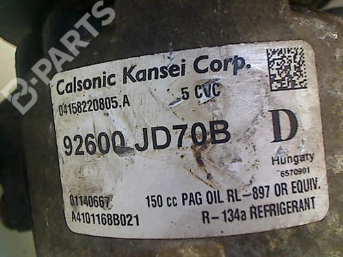 AC compressor NISSAN QASHQAI / QASHQAI +2 I (J10, NJ10, JJ10E) 2.0 dCi All-wheel Drive | BP8981588M34 