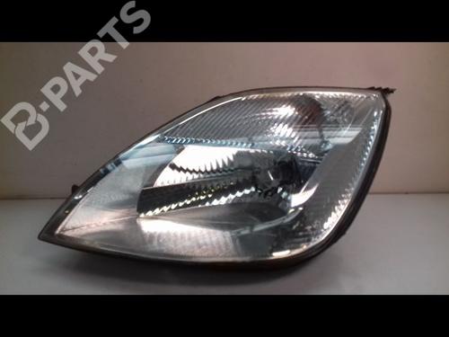 Used Left headlight FORD FIESTA V (JH_, JD_) 1.6 TDCi (90 hp) 9688266