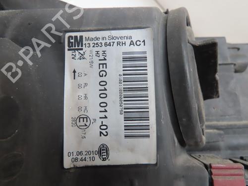 Right headlight OPEL ASTRA J (P10) 1.7 CDTI (68) | BP30954535C29