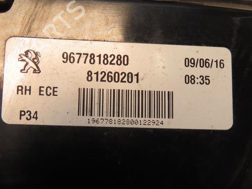 Used Right tailgate light Right tailgate light PEUGEOT 308 II (LB_, LP_, LW_, LH_, L3_) 1.6 BlueHDi 120 (120 hp) 24575970 24575970