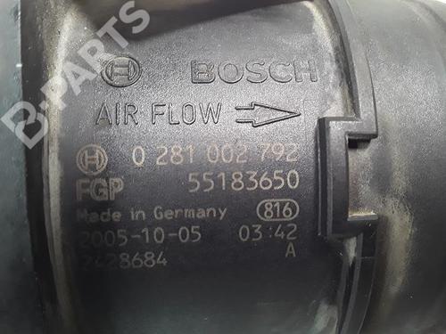 Mass air flow sensor FIAT GRANDE PUNTO (199_) 1.3 D Multijet (199.AXD11, 199.AXD1A, 199.AXD1B,... | BP8994626M95 