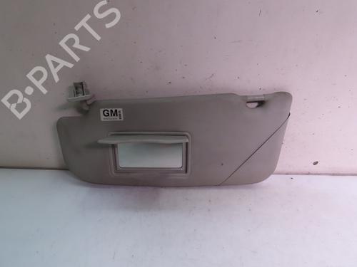 Used Left sun visor NISSAN QASHQAI / QASHQAI +2 I (J10, NJ10, JJ10E) 1.5 dCi (106 hp) 15546903