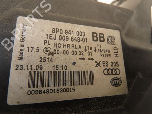 Used Left headlight AUDI A3 (8P1) 2.0 TDI (170 hp) 28207248
