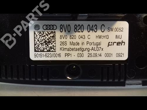 Commande Chauffage AUDI A3 Sportback (8VA, 8VF) 1.6 TDI (110 hp) 11796249