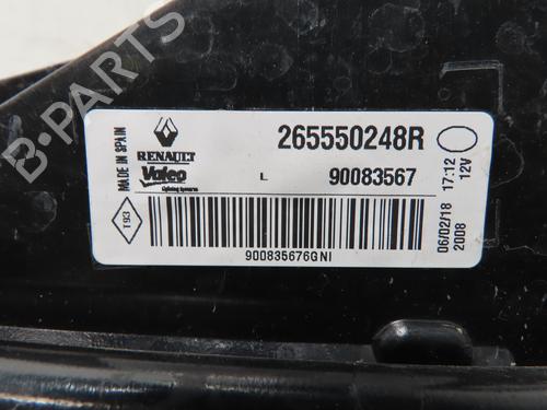 Achterlicht kofferdeksel achterklep links RENAULT MEGANE IV Hatchback (B9A/M/N_) 1.6 dCi 165 (163 hp) 30583056
