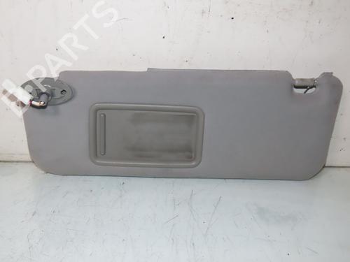 Used Left sun visor TOYOTA PRIUS Liftback (_W2_) 1.5 Hybrid (NHW20_, NHW20R) (112 hp) 30954374
