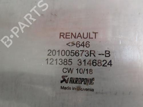 Udstødningssystem RENAULT CLIO IV (BH_) 1.6 RS Trophy (BHJ4, BHJ6) | BP25376242M121 