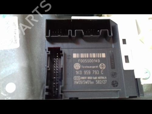 Front left window mechanism VW GOLF PLUS V (5M1, 521) 2.0 TDI 16V | BP8982928C22