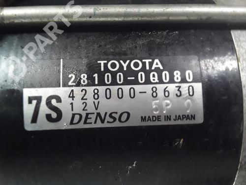 Starter TOYOTA YARIS (_P13_) 1.0 (KSP130_, KSP130) | BP9002118M8 