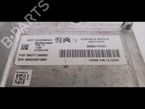 Used Engine control unit (ECU) PEUGEOT 108 1.2 (82 hp) 15276082