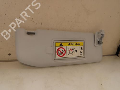 Right sun visor PEUGEOT 2008 I (CU_) 1.2 THP 110 / PureTech 110 | BP25436058I2