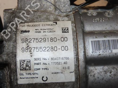 Compressor A/C CITROËN BERLINGO (ER_, EC_) 1.2 PureTech 110 (110 hp) 32200387
