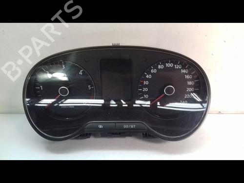Used Instrument cluster VW POLO V (6R1, 6C1) 1.2 TDI (75 hp) 10866644