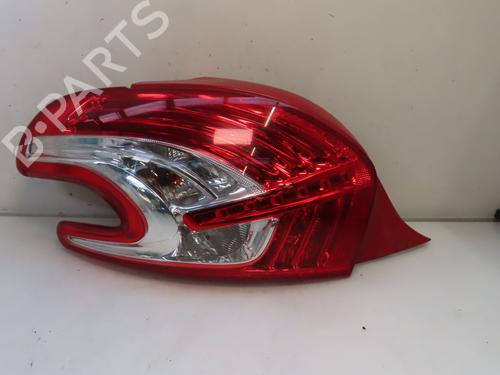 Used Left taillight PEUGEOT 208 I (CA_, CC_) 1.4 HDi (68 hp) 30954927