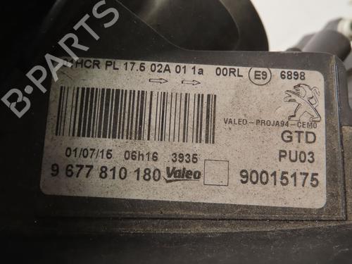 Faro sinistro PEUGEOT 2008 I (CU_) 1.2 THP 130 / PureTech 130 (130 hp) 31283880