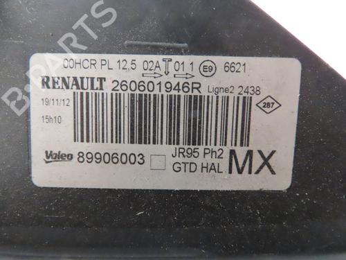 Used Left headlight RENAULT SCÉNIC III (JZ0/1_) 1.5 dCi (110 hp) 31325252