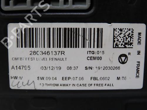 Multifunctionele display RENAULT CLIO V (B7_) 1.0 TCe 100 (B7MT) (101 hp) 30952159