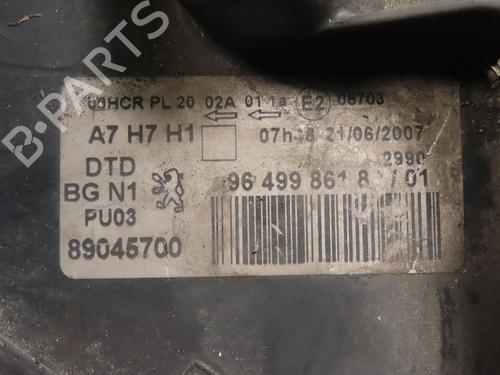 Used Right headlight Right headlight PEUGEOT 207 (WA_, WC_) 1.4 16V (88 hp) 36758541 36758541