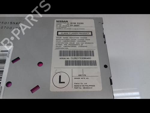 Radio NISSAN X-TRAIL I (T30) 2.2 dCi 4x4 | BP9910221E6