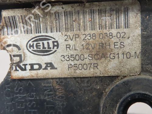 Used Right taillight HONDA CR-V II (RD_) 2.2 CTDi (RD9) (140 hp) 24302382