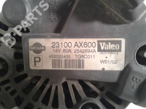 Alternator NISSAN MICRA III (K12) 1.4 16V | BP9001494M7 
