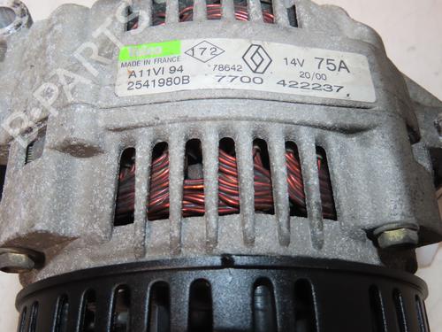 Used Alternator RENAULT CLIO II (BB_, CB_) 1.4 (B/CB0C, B/CB0S) (75 hp) 31324810