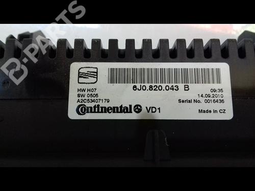 Climate control SEAT IBIZA IV (6J5, 6P1) 1.2 TSI | BP8981258I5 
