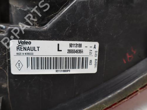 Used Left taillight Left taillight DACIA SANDERO II 1.0 SCe 75 (B8JC, B8JD, B8NC) (73 hp) 35748094 35748094