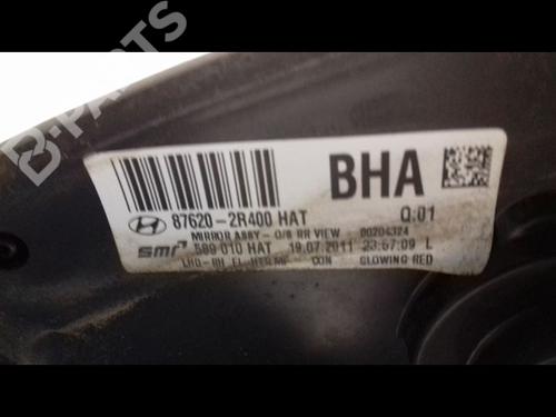 Used Right mirror HYUNDAI i30 (FD) 1.6 CRDi (90 hp) 11725274