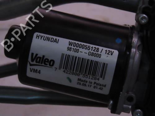Used Front wiper motor HYUNDAI i20 II (GB, IB) 1.0 T-GDI (101 hp) 16826161