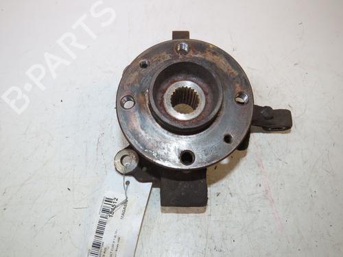 Used Left front steering knuckle RENAULT CLIO III (BR0/1, CR0/1) 1.4 16V (98 hp) 30951458