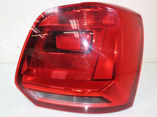 Left taillight VW POLO V (6R1, 6C1) 1.4 TDI | BP26015319C34 