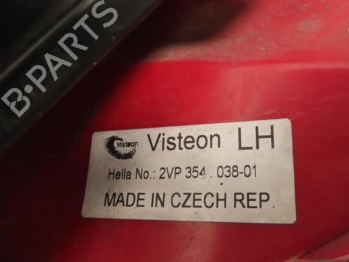Used Left taillight PEUGEOT 207 (WA_, WC_) 1.6 HDi (90 hp) 31030881