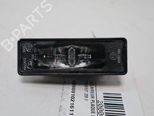 Skiltlys Skiltlys PEUGEOT 208 II (UB_, UP_, UW_, UJ_) 1.2 PureTech 100 (101 hp) 36940610 36940610