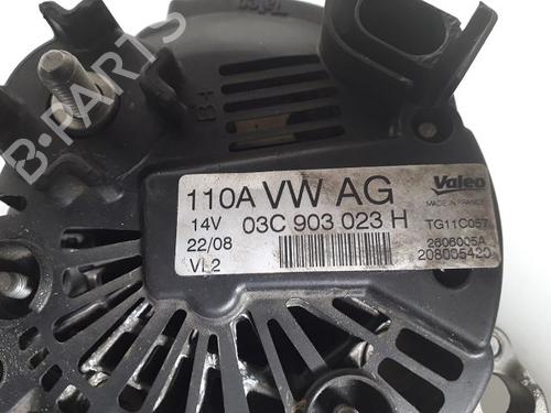 Alternator VW GOLF V (1K1) 1.4 TSI | BP23149091M7 