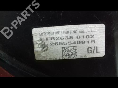Left taillight RENAULT CLIO IV (BH_) 0.9 TCe 90 (BHNF, BHMA, BHMH, BHJK, BHJR) | BP9001259C34 