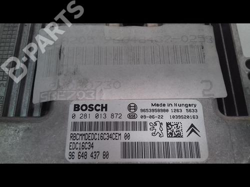 Used Engine control unit (ECU) PEUGEOT 207 SW (WK_) 1.6 HDi (90 hp) 11533324