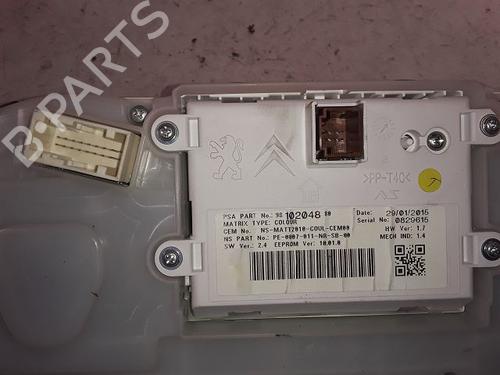 Used Instrument cluster PEUGEOT 2008 I (CU_) 1.2 THP 110 / PureTech 110 (110 hp) 8990795