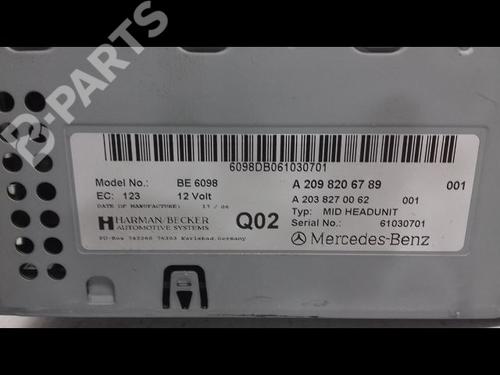 Radio MERCEDES-BENZ CLK (C209) CLK 320 CDI (209.320) | BP8997146E6 