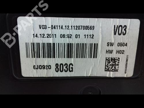 Instrument cluster SEAT IBIZA IV (6J5, 6P1) 1.2 TSI | BP8978580C47 