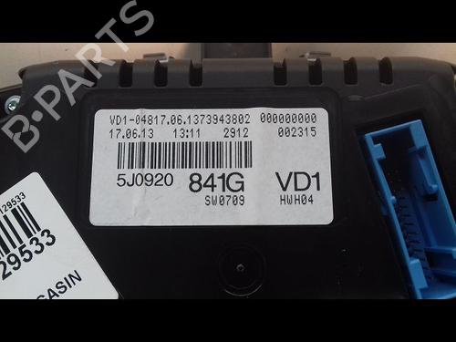 Used Instrument cluster SKODA FABIA II (542) 1.2 TSI (86 hp) 9910220