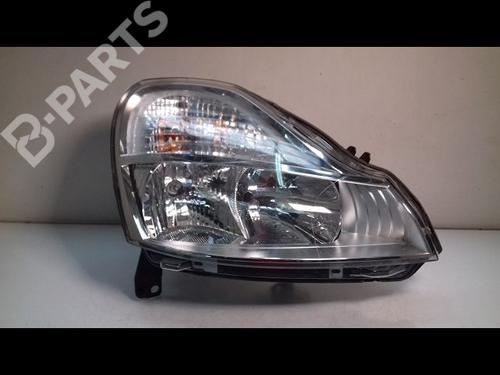 Used Right headlight Right headlight RENAULT MODUS / GRAND MODUS (F/JP0_) 1.2 (JP0C, JP0K, FP0C, FP0K, FP0P, JP0P, JP0T) (75 hp) 10064195 10064195