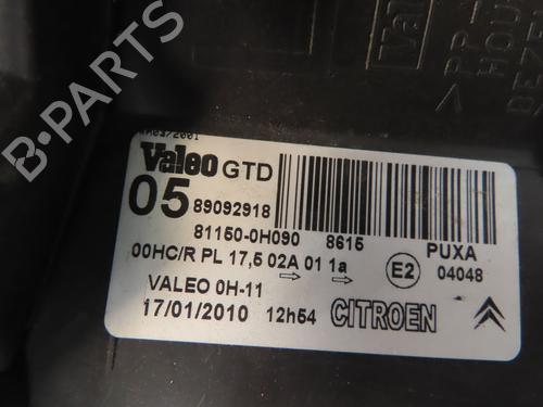 Used Left headlight CITROËN C1 (PM_, PN_) 1.0 (68 hp) 28285246