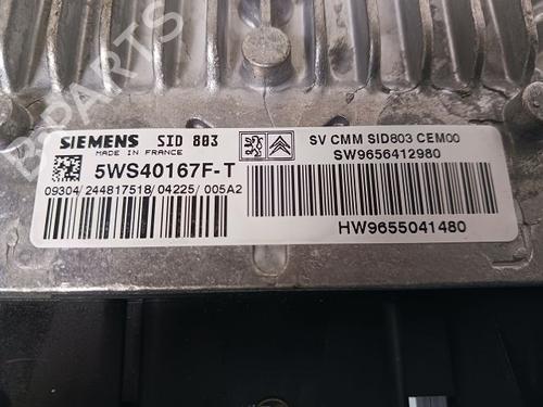 Used Engine control unit (ECU) Engine control unit (ECU) PEUGEOT 407 (6D_) 2.0 HDi 135 (6DRHRH, 6DRHRE, 6DRHRG, 6DRHRJ) (136 hp) 11971585 11971585
