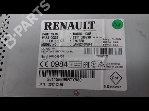 Radio RENAULT CLIO IV (BH_) 1.5 dCi 75 | BP10299058E6 