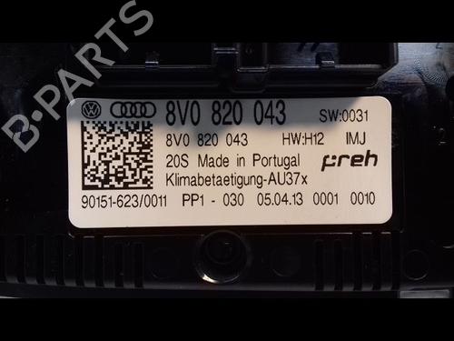 Climate control AUDI A3 Sportback (8VA, 8VF) 2.0 TDI quattro | BP12095527I5