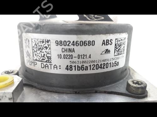 Used ABS pump PEUGEOT 208 I (CA_, CC_) 1.2 VTI 82 (82 hp) 14956227