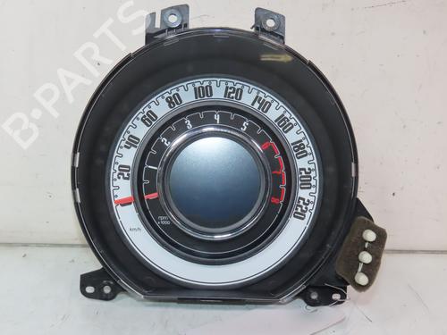 Used Instrument cluster FIAT 500 (312_) 1.2 (312AXA1A) (69 hp) 30952209