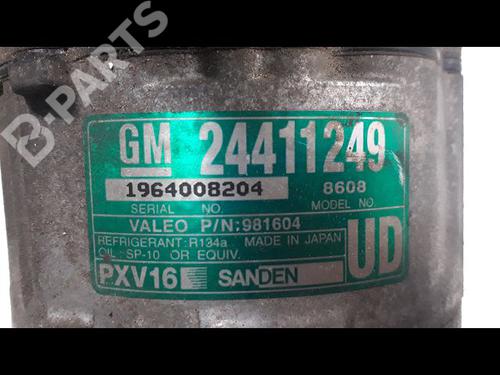 AC compressor OPEL VECTRA C GTS (Z02) 3.2 V6 (F68) | BP11126166M34 