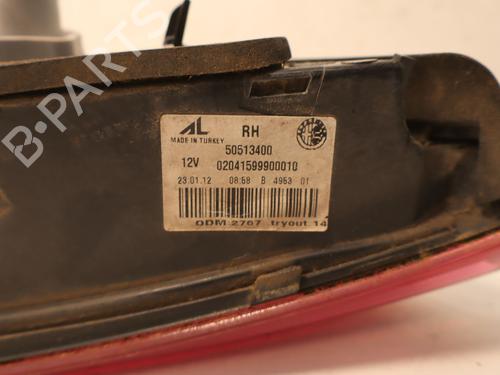 Used Right tailgate light Right tailgate light ALFA ROMEO GIULIETTA (940_) 1.4 TB (940FXA1A, 940FXT1A) (120 hp) 33222078 33222078